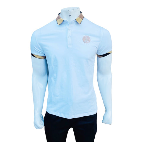 FND white chn-exclusive polo shirt