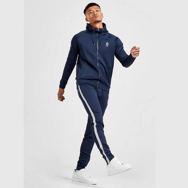 GK navy poly tracksuit