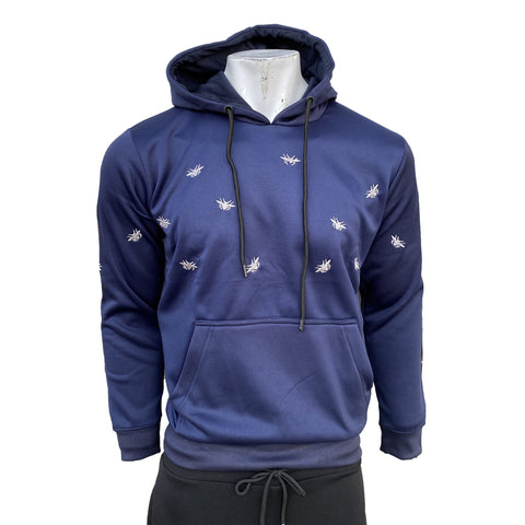 GC  blue poly-pullover (00130)