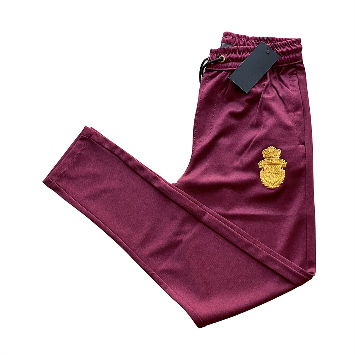 BL summer maroon poly- trouser