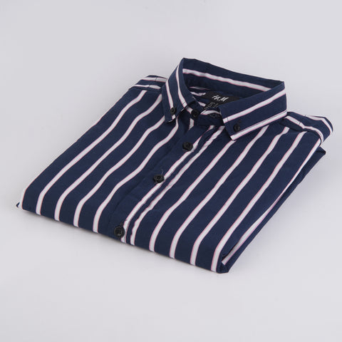 HNM premium blue casual shirt