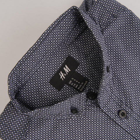 HNM premium printed DT casual shirt (00242)