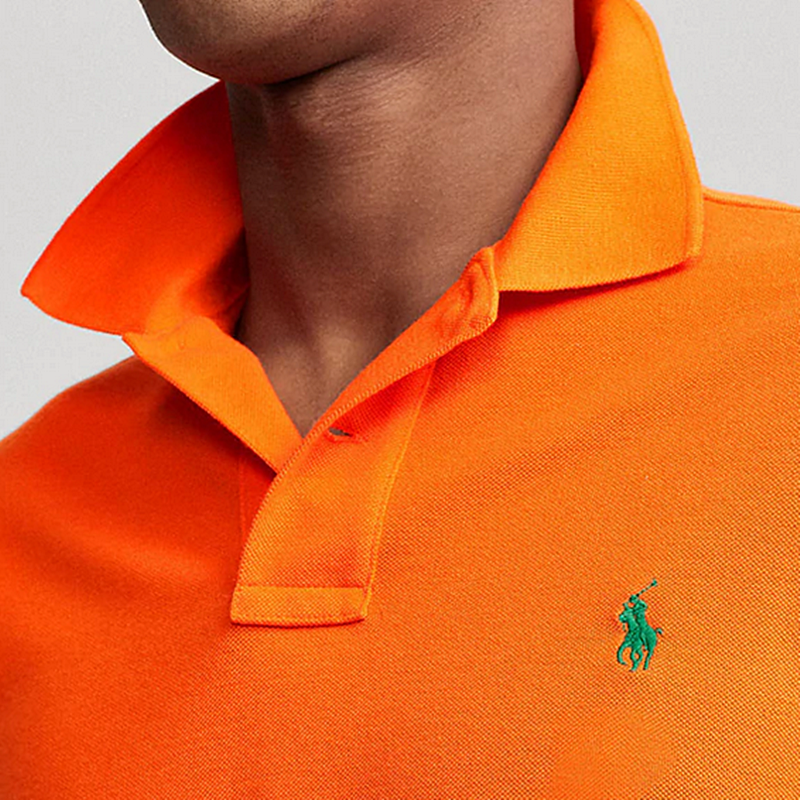 RL basic sp orange exclusive polo shirt (00247)