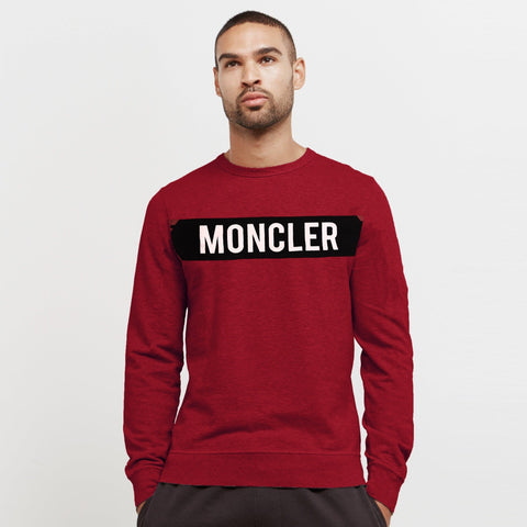 MNCLR red poly-sweatshirt (00215)