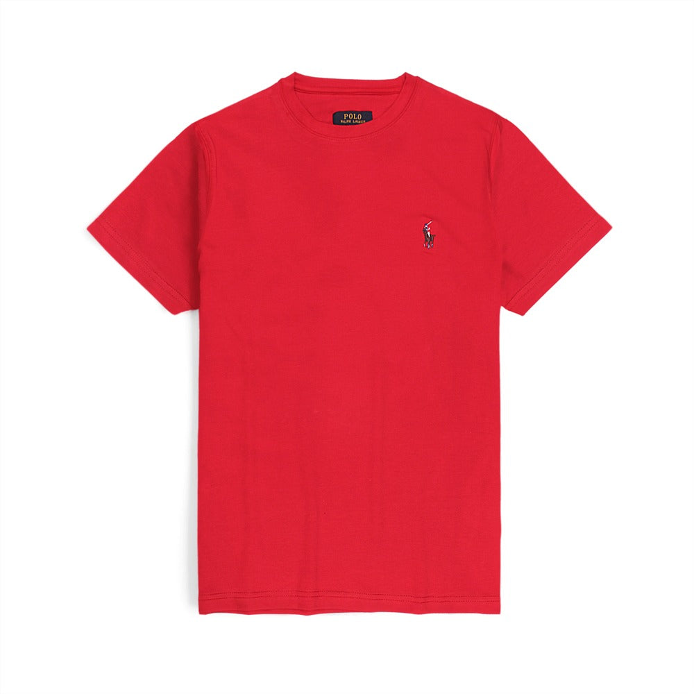 RL SP Imported soft cotton red T-Shirt (00243)