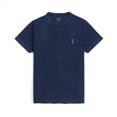 RL SP Imported soft cotton navy T-Shirt (00243)