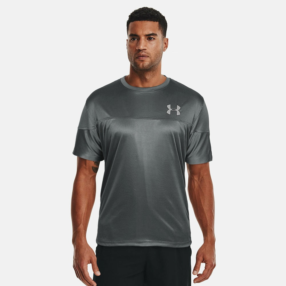 UA active wear silver grey slim fit T-Shirt (00257)