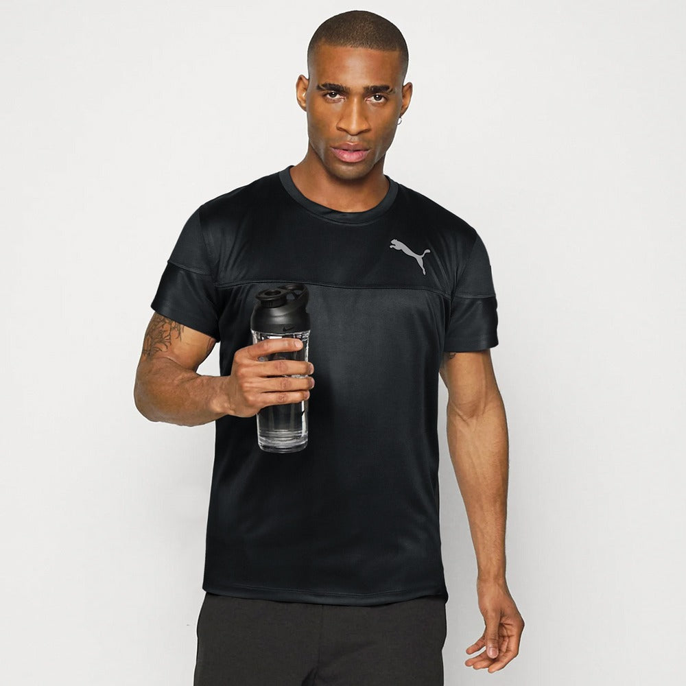 PMA  active wear black slim fit T-Shirt (00257)