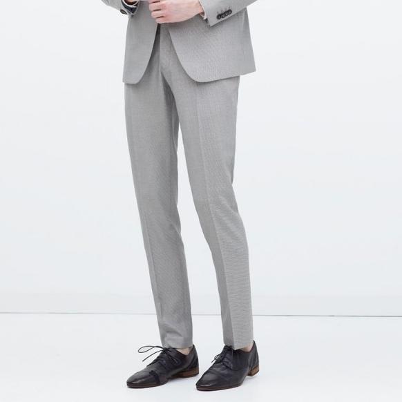 Genuine ZR light grey formal pant