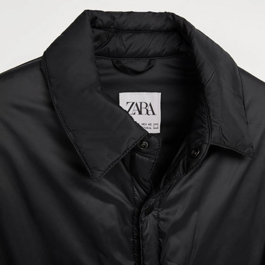 ZR Water repelent light Black puffer jacket (00224)