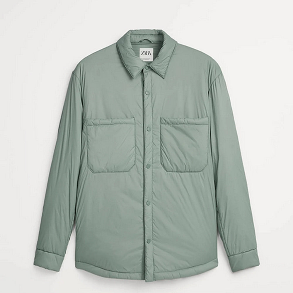 ZR Water repelent green puffer jacket (00224)