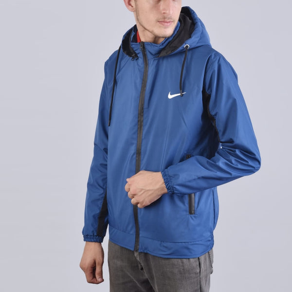 NK blue wind breaker light weight jacket
