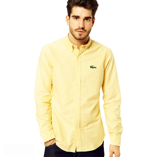 LCST emb lime oxford shirt (00156)