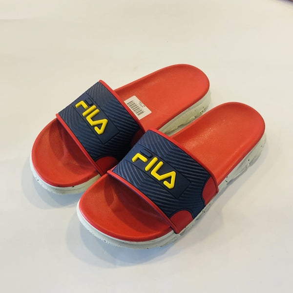 FL red-F slippers