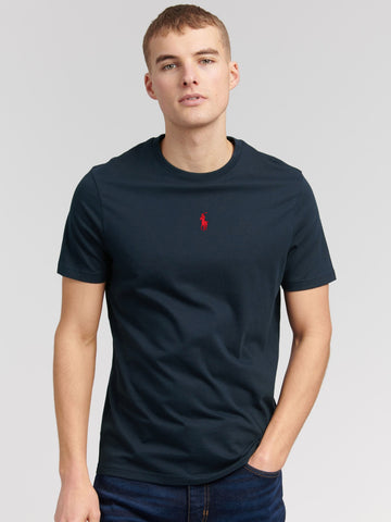 RL Basic soft cotton navy T-Shirt (00314)
