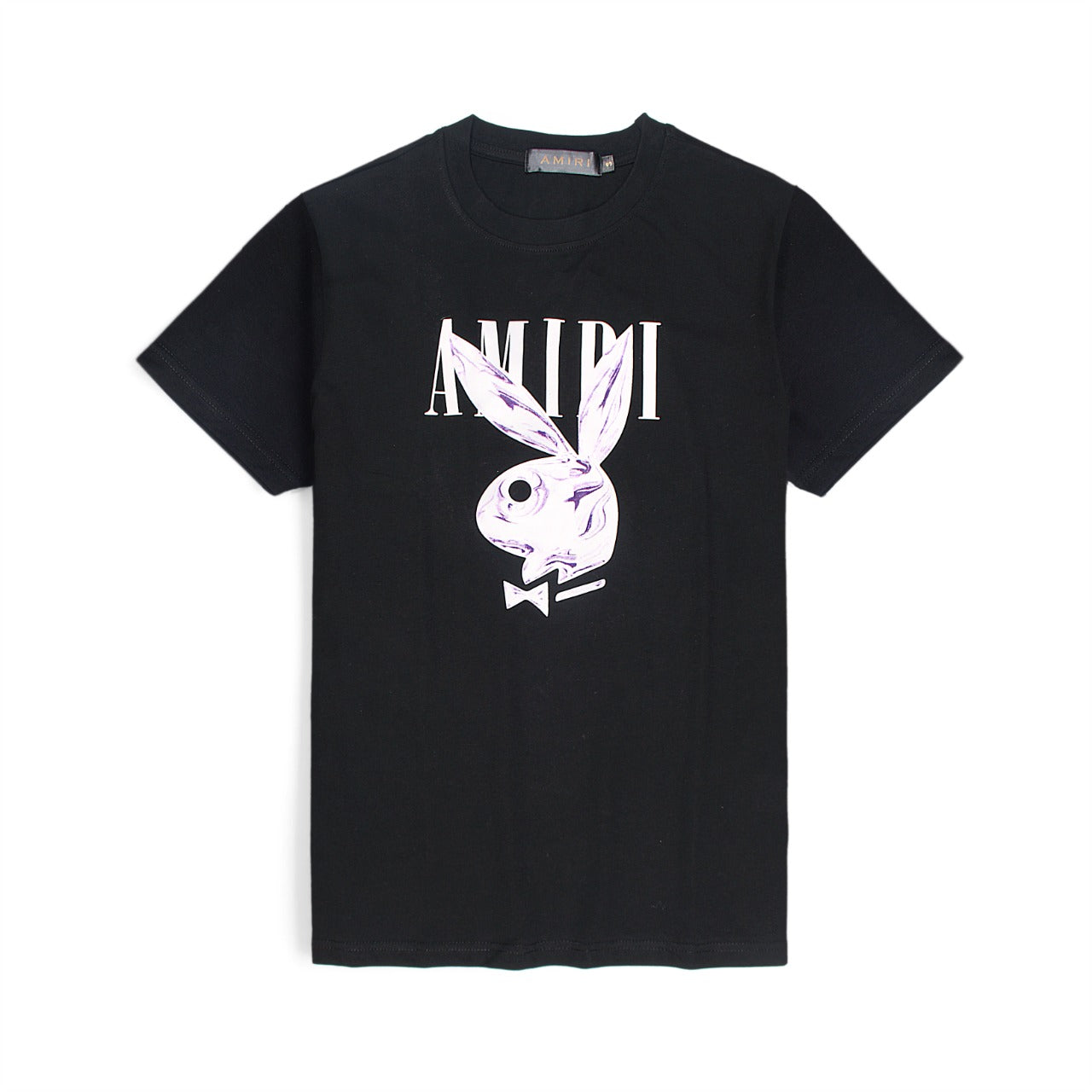 AMIRI Imported soft cotton black T-Shirt (00244)