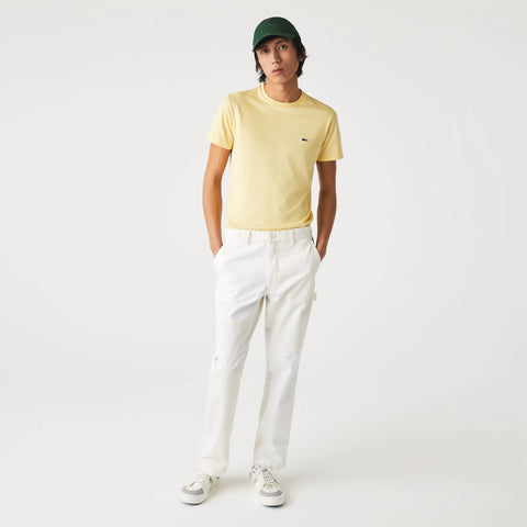 LCST basic Imported soft cotton lime T-Shirt