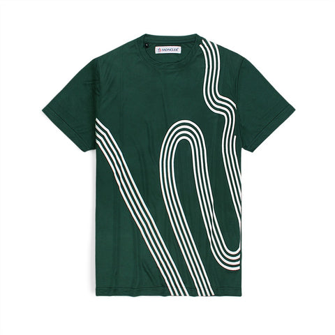 MNC green active wear slim fit T-Shirt (00243)