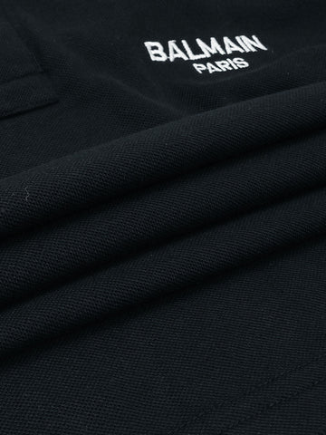 BLMN soft cotton black polo shirt(00320)