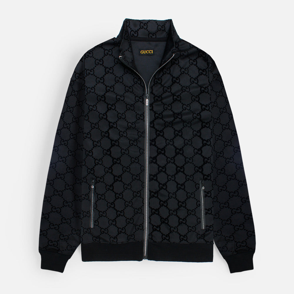 GCI Flock black zipper (00289)