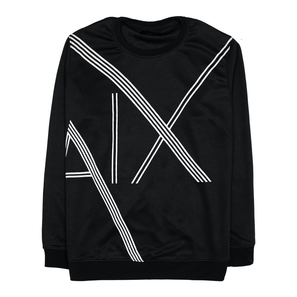 ARMN black poly-sweatshirt (00215)