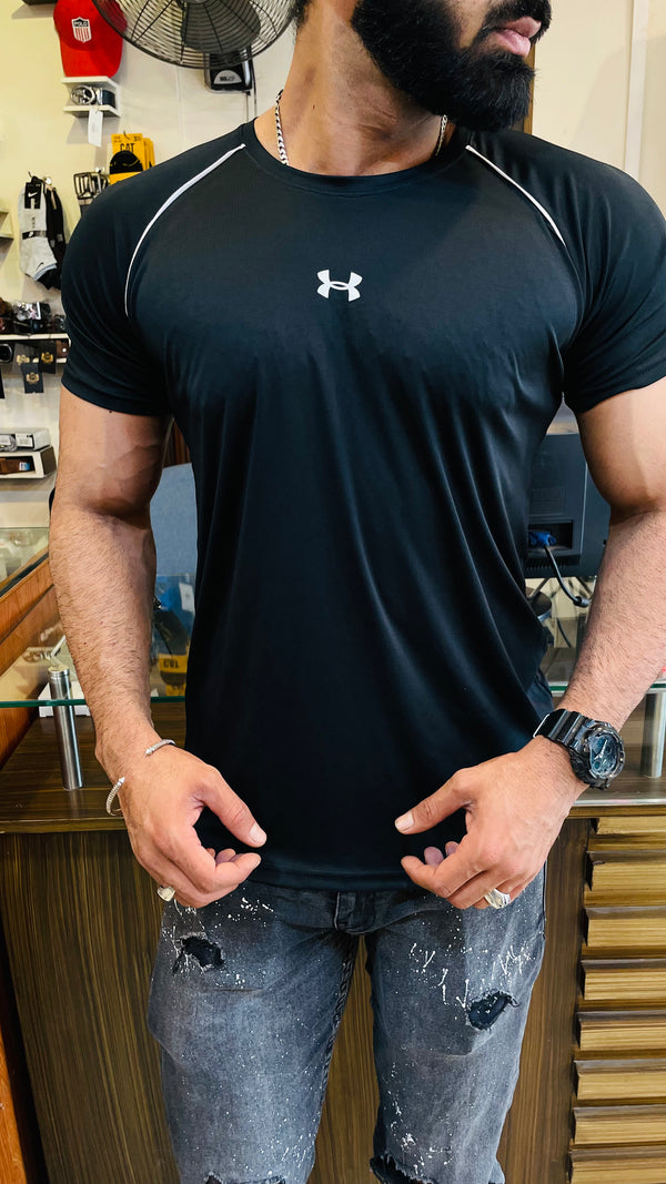 UA Active Wear black T-Shirt (00318)