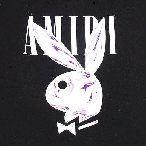 AMIRI Imported soft cotton black T-Shirt (00244)