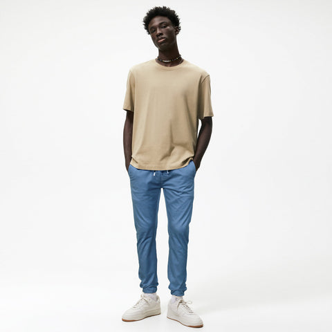 ZRA blue cotton strech cargo trousers (00260)