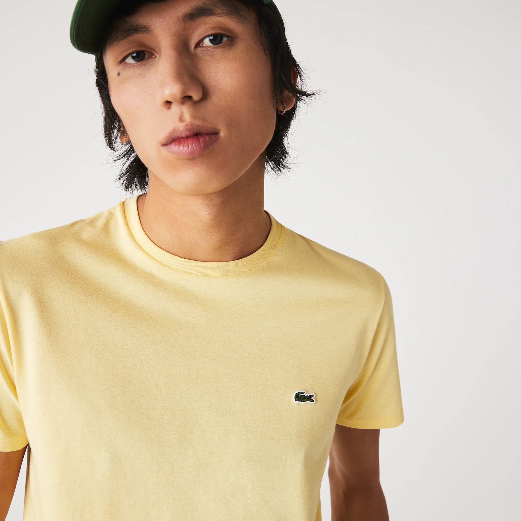 LCST basic Imported soft cotton lime T-Shirt