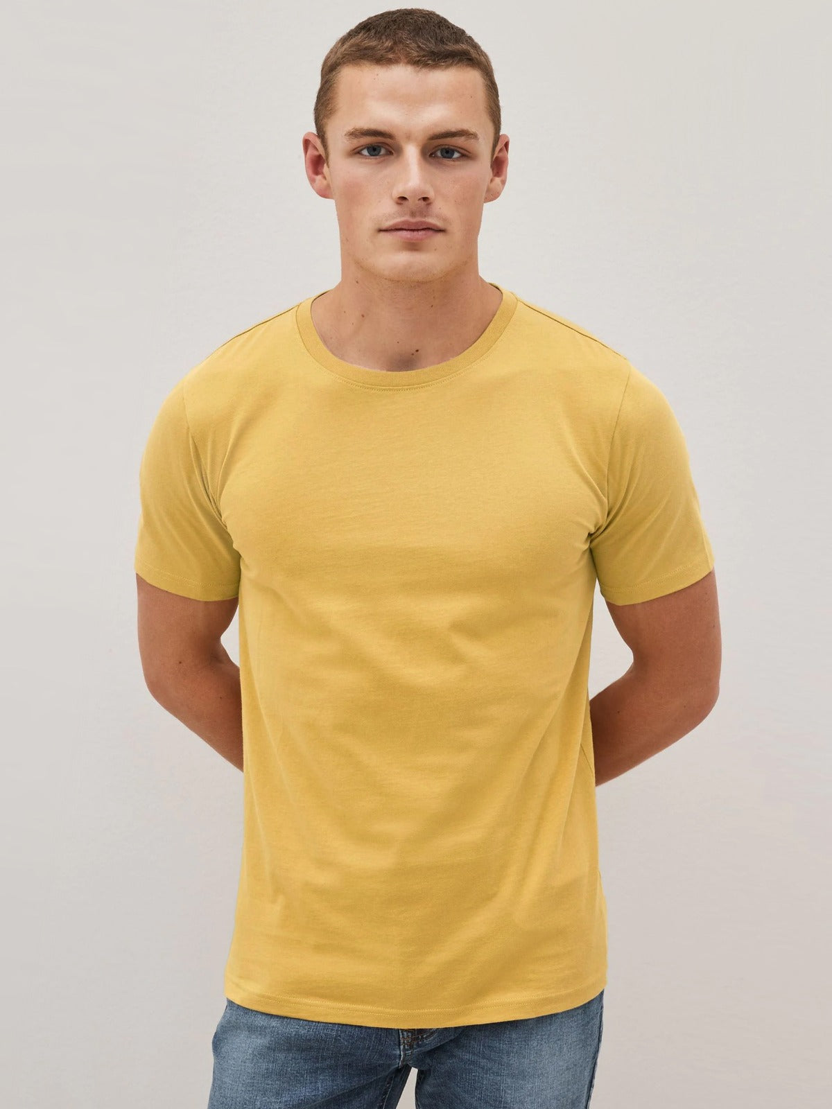 ZR Ybasic cotton regular sleeves T-Shirt (00313)