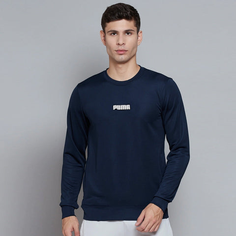 PMA navy poly-sweatshirt (00272)