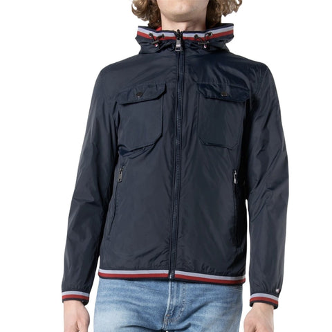 TMY reversible blue light weight bomber jacket (00224)