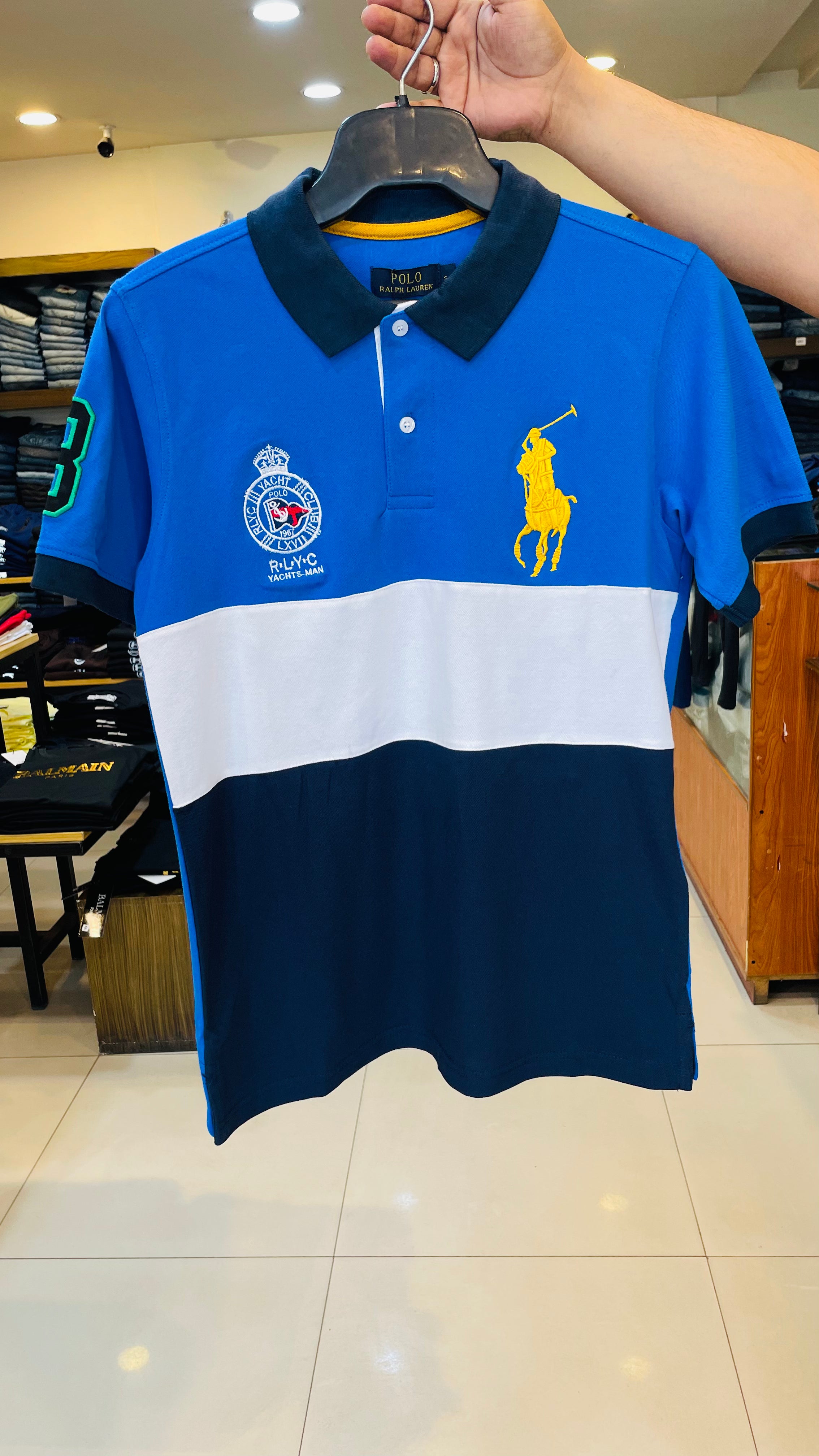 RLYC emb exclusive polo shirt (00247)