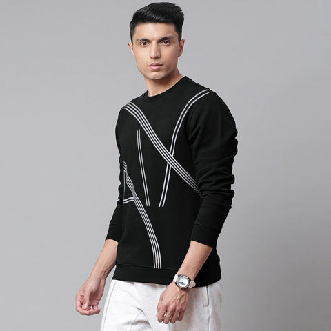 ARMN black poly-sweatshirt (00215)