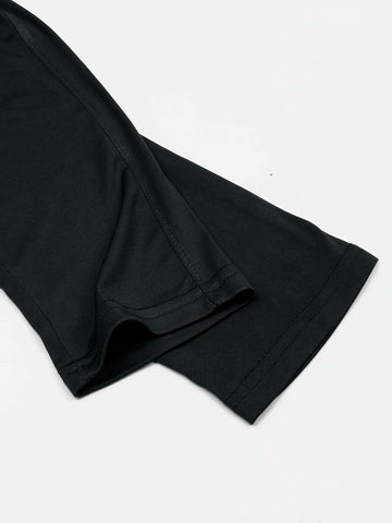NIK 4-WAY STRETCH active wear black premium tracksuit (00311)