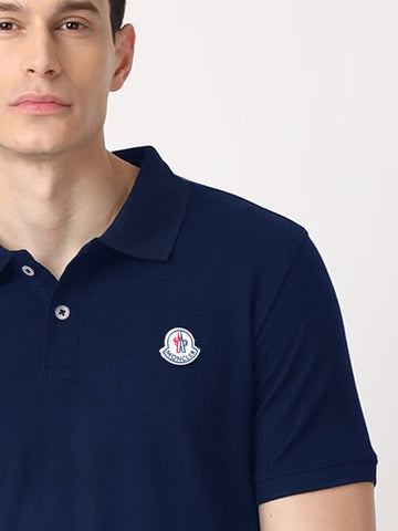 MNCLR soft cotton navy polo shirt(00320)