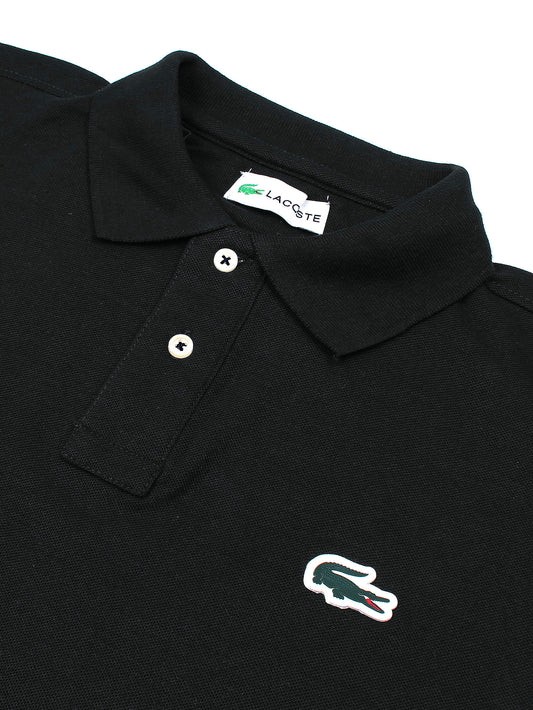 LCST soft cotton black polo shirt(00320)