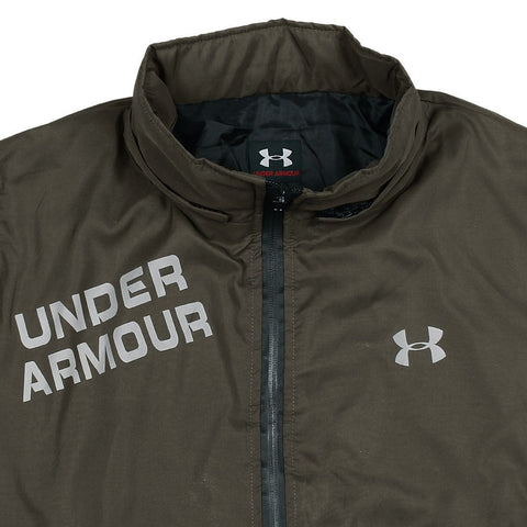 UNDR ARMR brown wind breaker light weight jacket(00217)