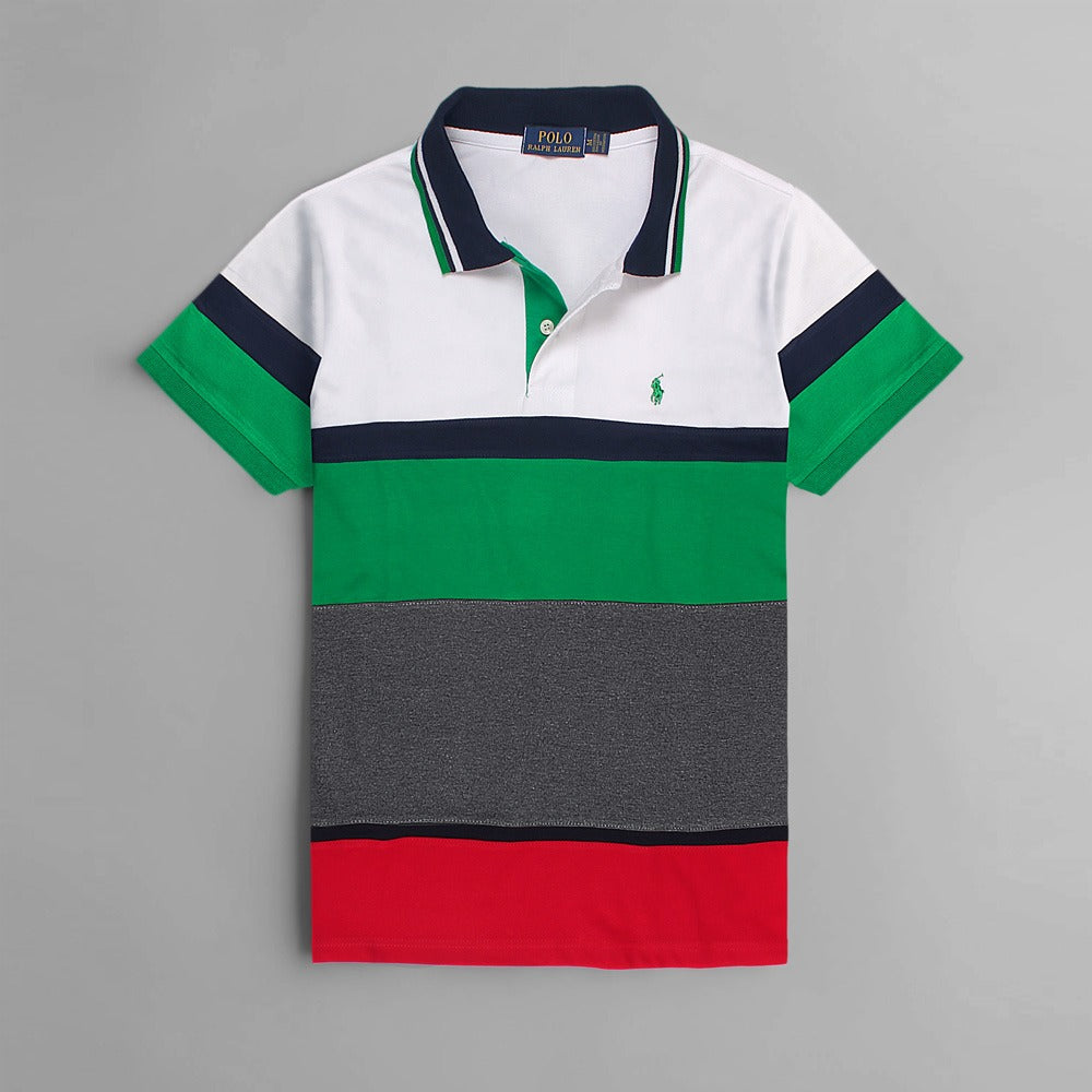 RL striper A exclusive polo shirt (00245)