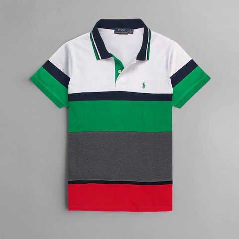 RL striper A exclusive polo shirt (00245)