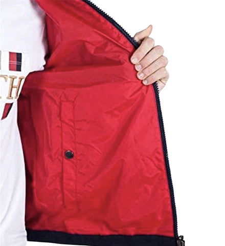 TMY reversible blue light weight bomber jacket (00224)