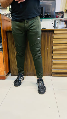 PMA active wear green ankle fit trouser (00308)