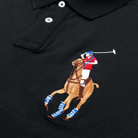 RL BP black exclusive polo shirt