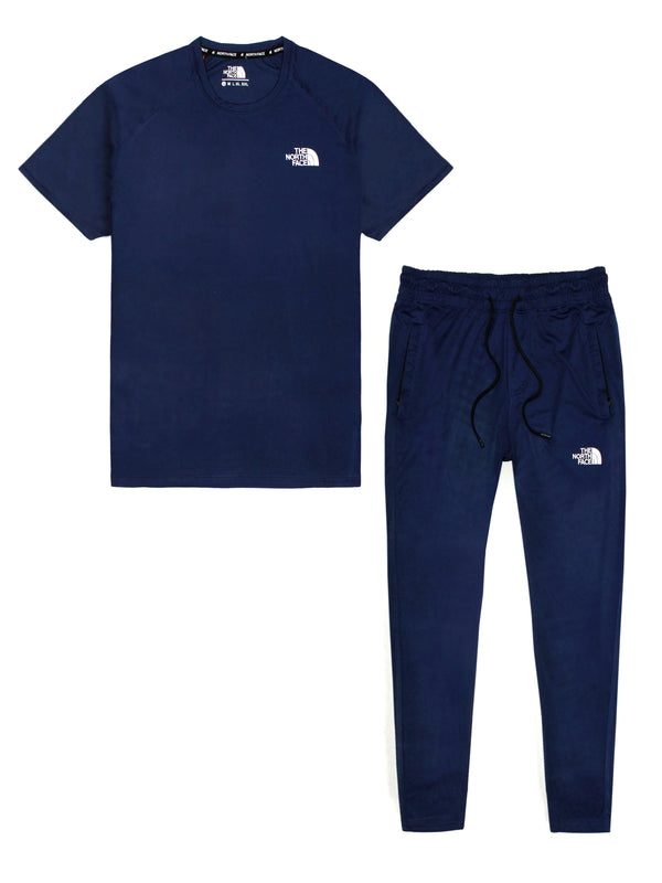 NRTHFC 4-WAY active wear STRETCH navy premium tracksuit (00311)