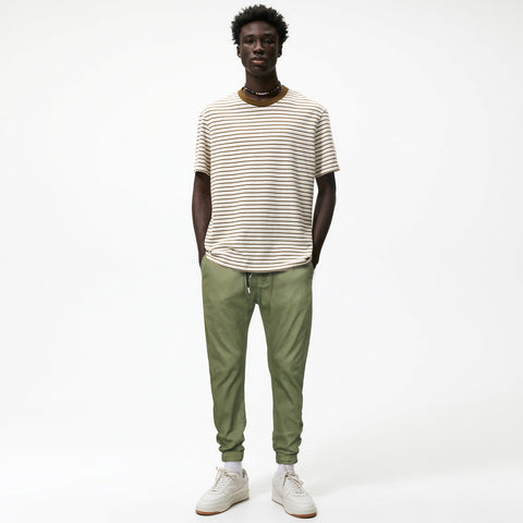 ZRA light green cotton strech cargo trousers (00260)