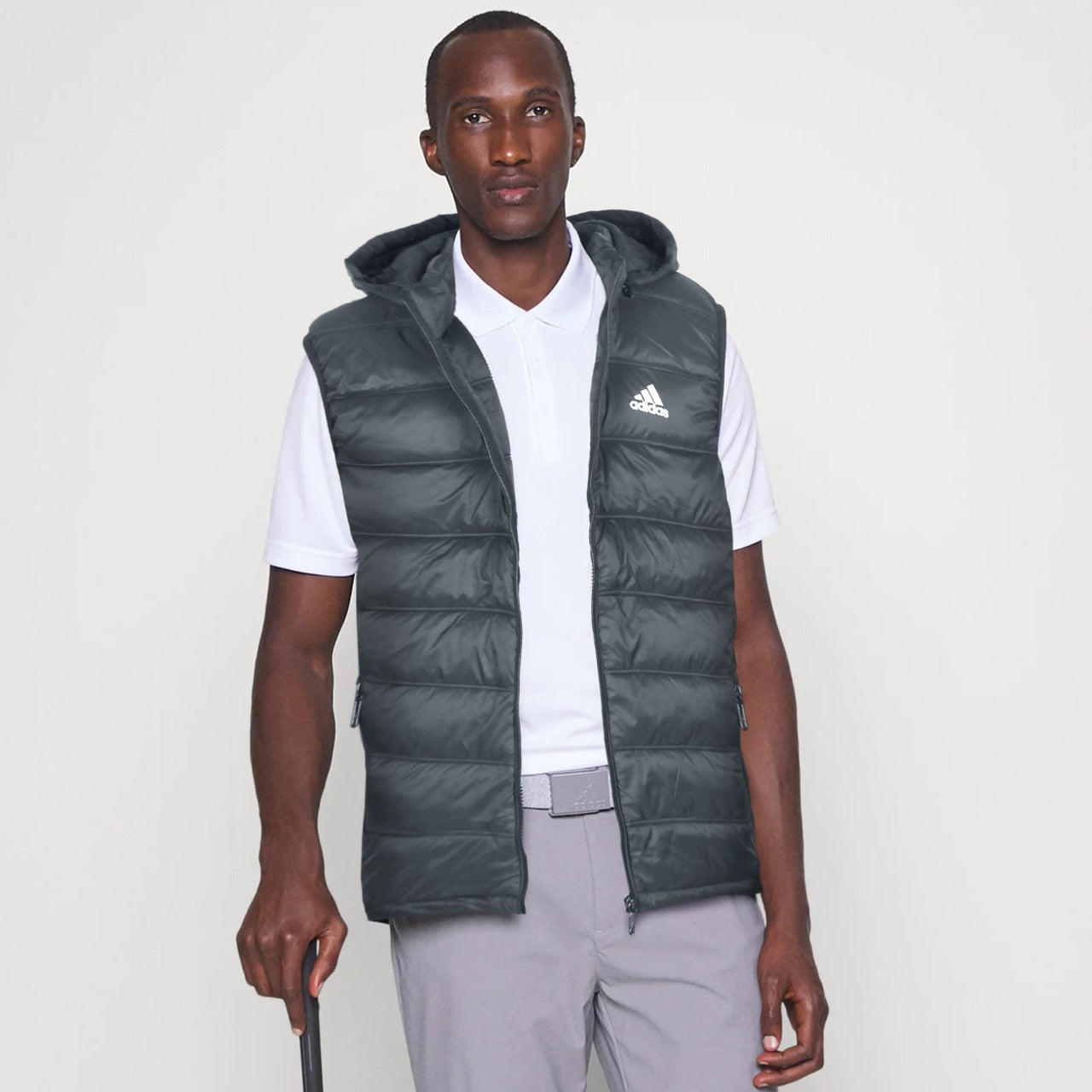 ADDIDS Imported grey sleeveless jacket (00267)