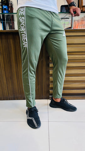 NKK green poly trouser(00179)