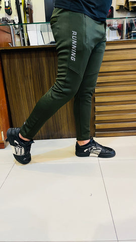 PMA active wear green ankle fit trouser (00308)