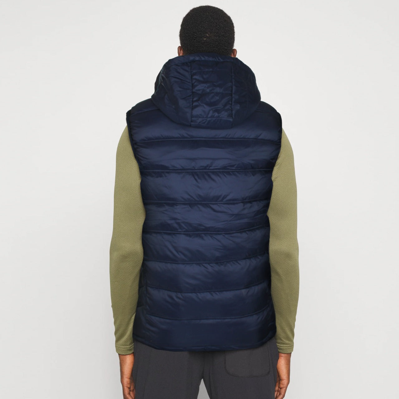ADDIDS Imported blue sleeveless jacket (00267)