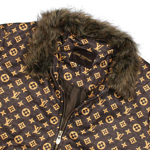 LVX fur collar jacket